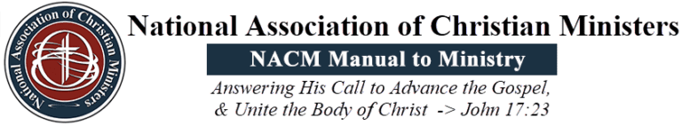 Defining a Christian | NACM Manual to Ministry